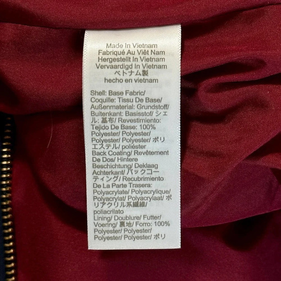 Diamond Quilted Puffer Coat in Navy Size XS-S J. Crew NWOT - Picture 11 of 11